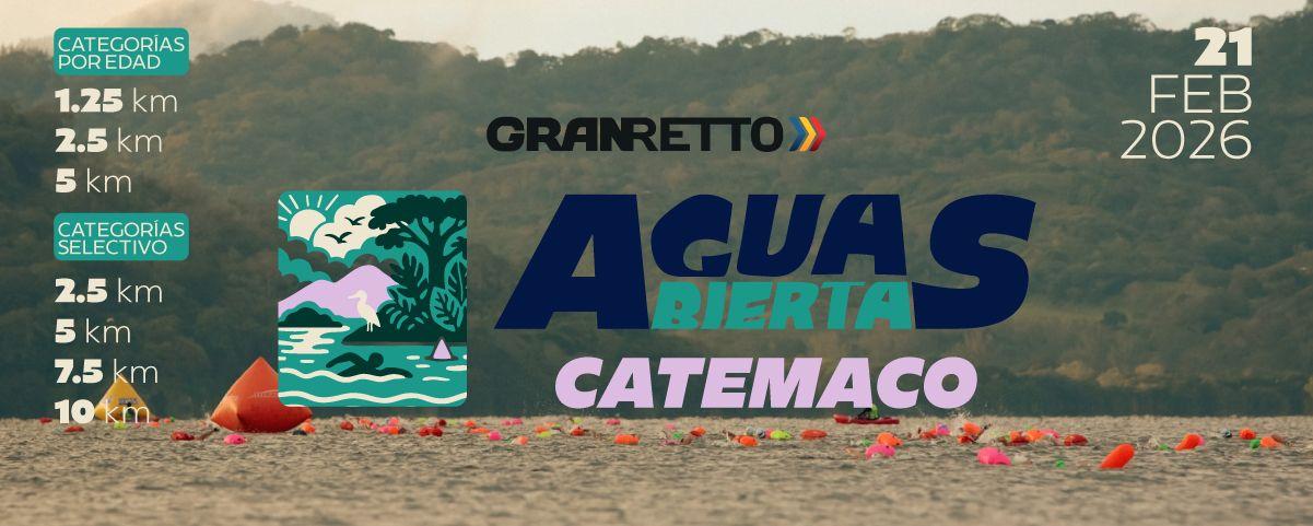 Aguas Abiertas Gran Retto Catemaco 2026