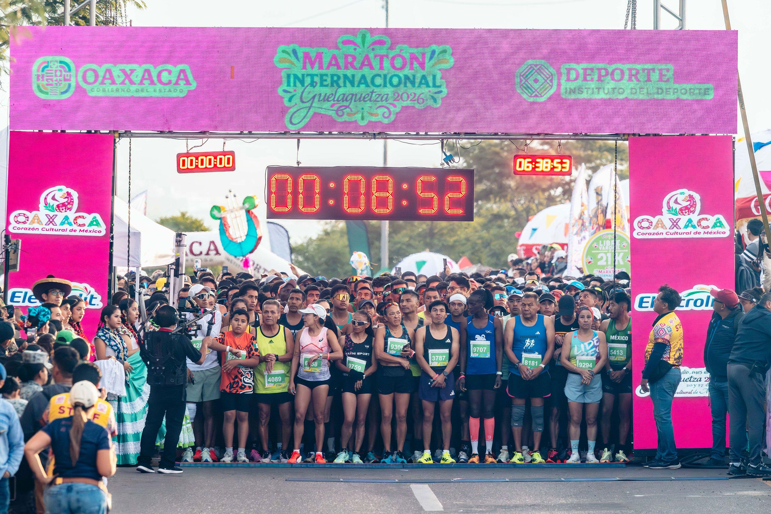 Maratón Guelaguetza: la carrera que necesitó crecer para recorrer todo Oaxaca